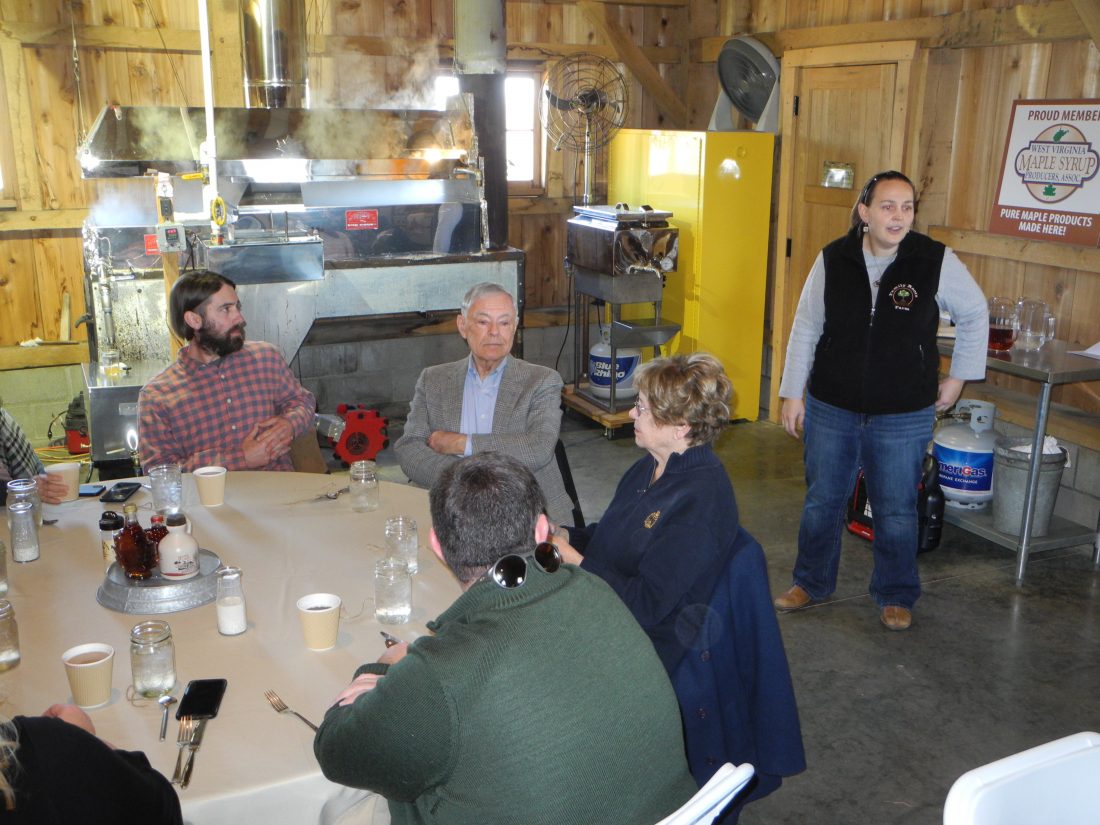 A sticky situation Wellsburg farm celebrates West Virginia Maple Day